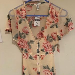 F21 Floral Maxi Dress